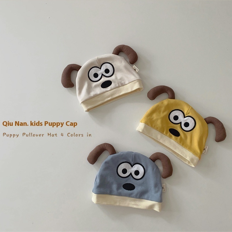 Qiunan Baby Hat Autumn And Winter Fashionborn Cute Cartoon Head Hat Baby Fetal Hat