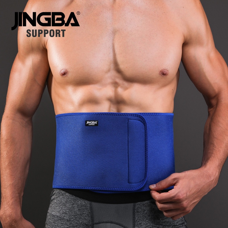JINGBAFitness Belt Outdoor Sports Waist Basketball Running Cycling Training Sweating Bench Press Protective Gear