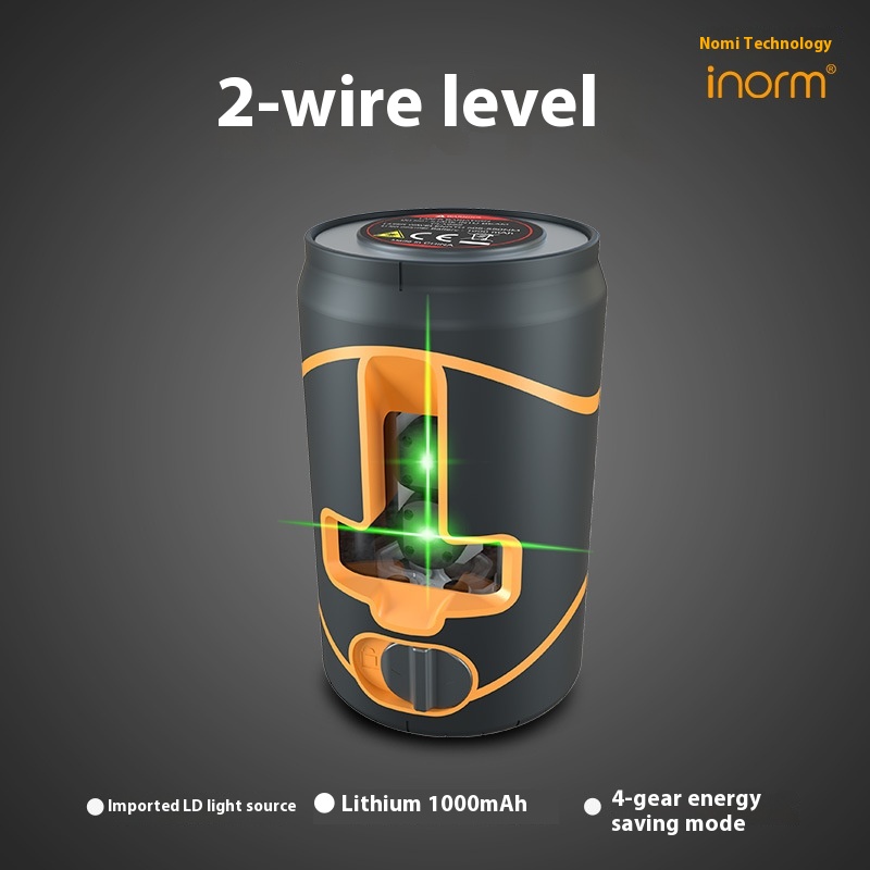 Inorm Laser Level Infrared Markingtrument Green Red Light Projectiontrument2 Line High Precision Portable Mini