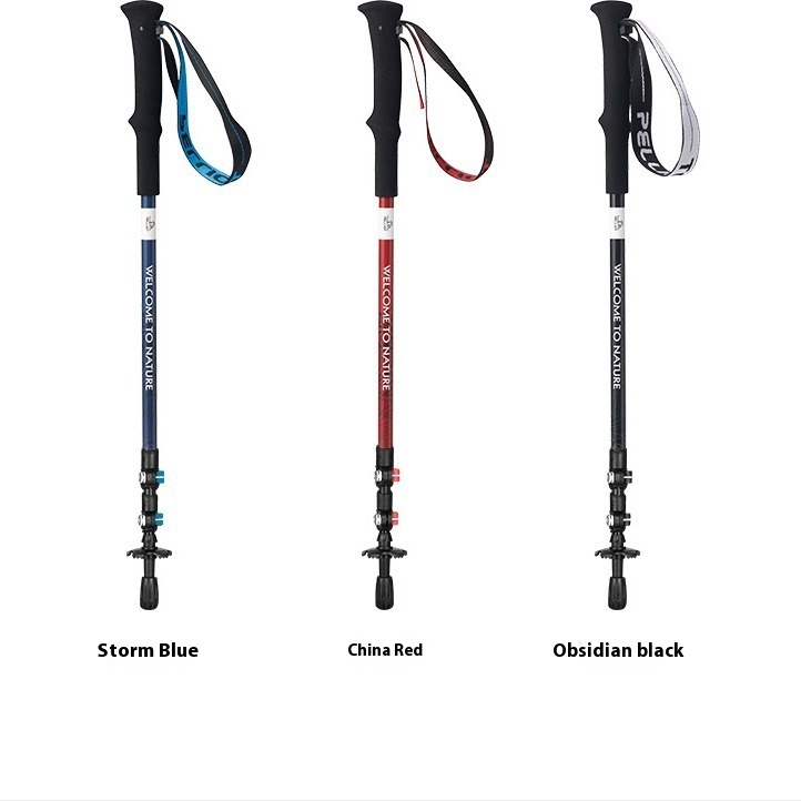 Carbon Ultra-light Portable Telescopic Non-slip Climbing Cane