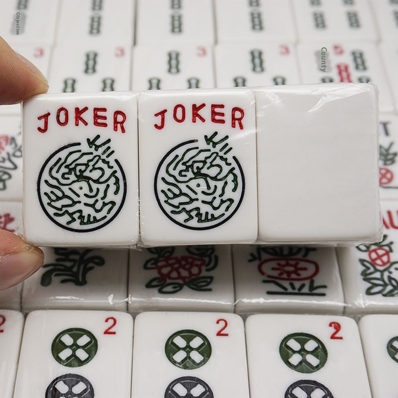 In Stock 166 Melamine American Mahjong With Digital American Mahjong Tiles