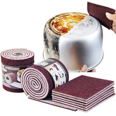 Thin Nano Cleaning Dishwashing Sponge Magic Wipe Diamond Sponge Kitchen Pot Cleaning Decontamination And Rust Removal