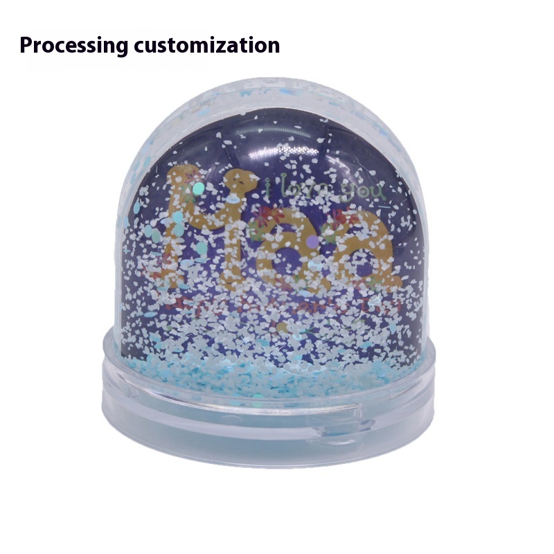 Direct Creative Acrylic Plastic Photo Frame Water Ball Ornaments Desktop Accessories Living Room Small Ornaments Birthday Gifts