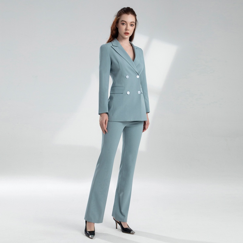 Professional Royal Style Double-breasted Two-piece Suit