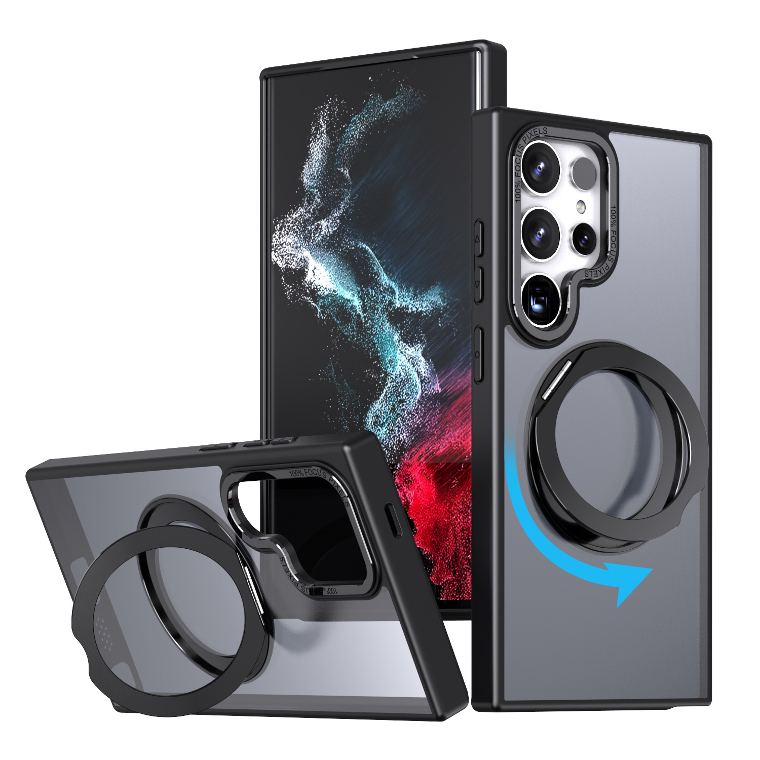 Samsung S22 S23 S24 S25 Cover Magnetic Stand