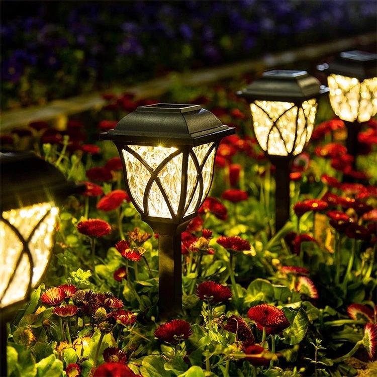 Solar Lawn Lights Outdoor Waterproof Garden Decorative Landscape Lights Yard Pathway Lights