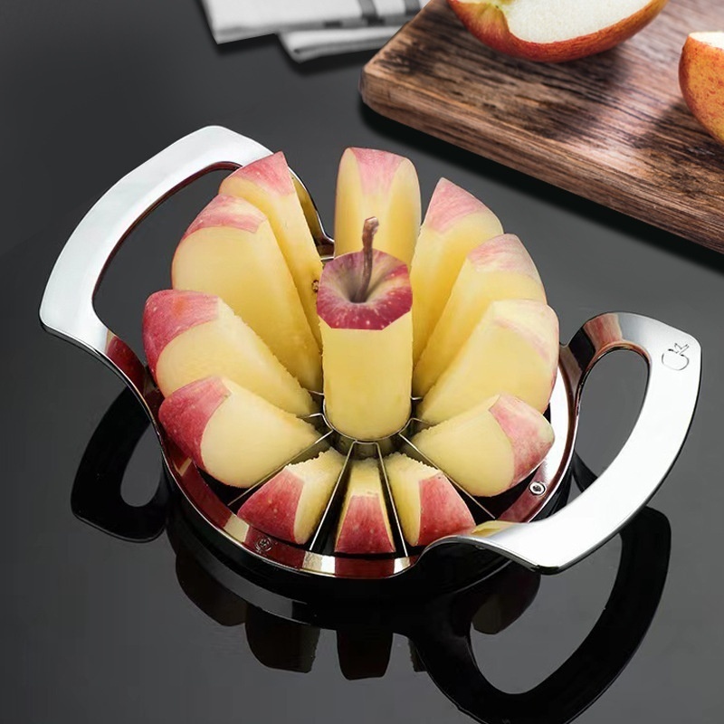 Core Remover Pear Creative Kitchen Gadgets Fruit Slicer Divider12 Petals Large Zinc Alloy Apple Cutter