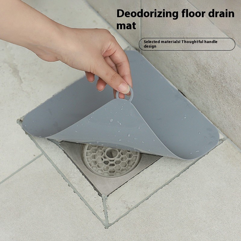 Sewer Floor Drain Cover Deodorant Artifact Bathroom Deodorant Pad Kitchen Sink Blocked Toilet Toilet Floor Drain Pad