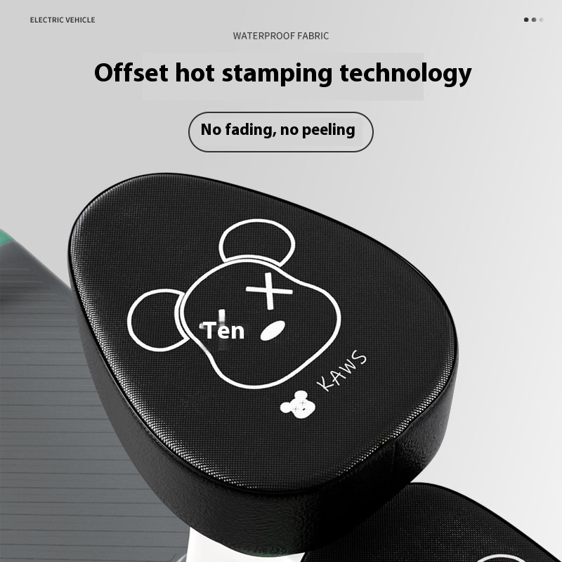 Electric Car Seat Cover Cushion Cover Sun Protection Heatulation Rear Seat Cushion Waterproof Yadi Emma Battery Car Leather Seat Cover