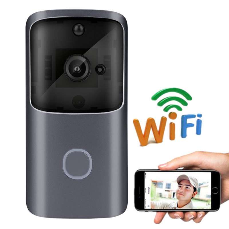W I F I Video Doorbell Smart Home Remote Monitoring M10 Video Voice Intercom Low Power Video Doorbell
