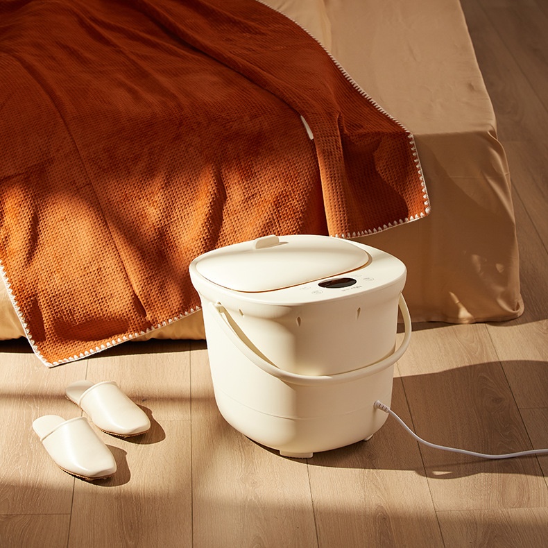 Bear/Little Bear Foot Bath Bath Bucket Electric Massage Constant Temperature Heating Silver Ion Deep Bucket ZYP-E05 V1