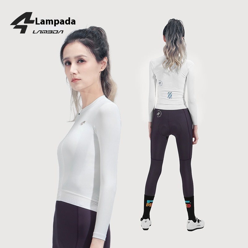 Lampada Spring Moisture Wicking Cycling Jersey Breathable Quick-drying Road Bike Women's Short-sleeved Top