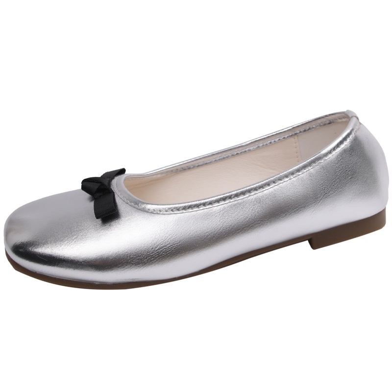 French Fashion Summer Mary Jane Shoes Vintage Shallow Mouth Flat Single Shoes Slip-in Soft Bottom Blue Women