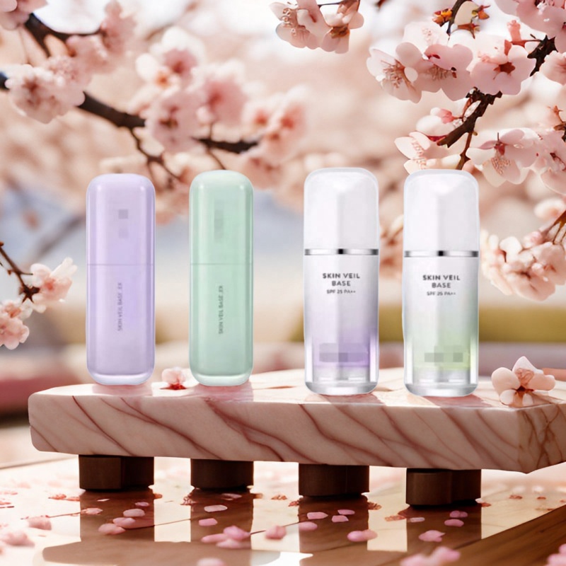 South Korea Genuine Goods Lanzhi Snow Yarn Silk Soft Three-in-One Isolation Cream Makeup Front Milk Base Concealer Brightening Skin Color Moisturizing