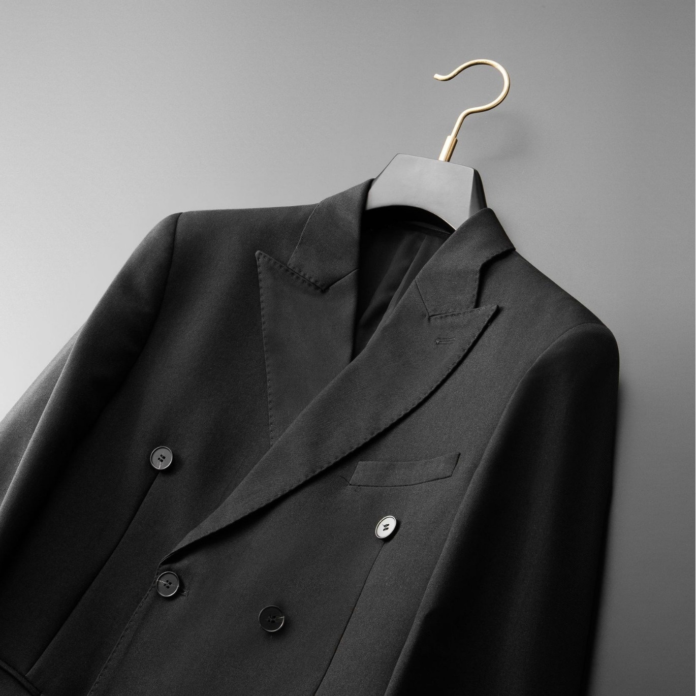 Double-breasted Suit For Men,Business Formal,Slim Fit,Korean Style,Handsome,High-end Casual Suit,British Style Autumn And Winter Jacket