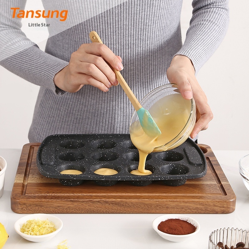 Round Silicone Cake Mold12 Cake Chocolate Mold High Temperature Resistant Kitchen Home Diy Baking Special Mold