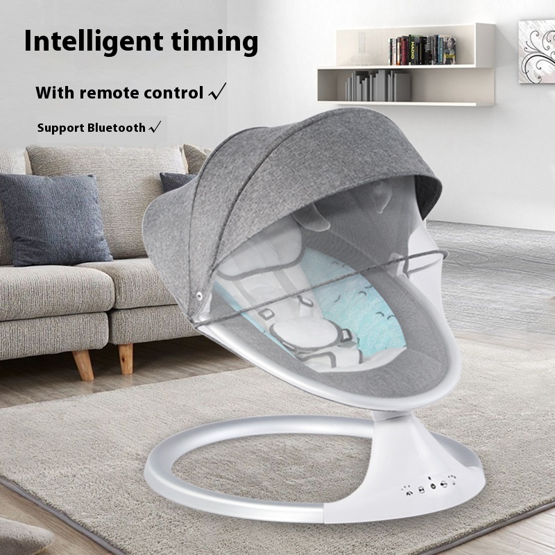 Baby Cradle Electric Rocking Chair Baoma Coax Baby To Sleep Artifact Baby Rocking Chairborn Cradle Recliner