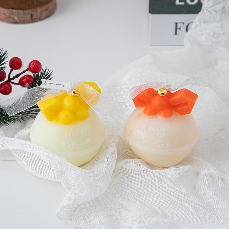 Christmas Bell Aromatherapy Candle Souvenir Creative Home Decoration Christmas Candle Festival Gift