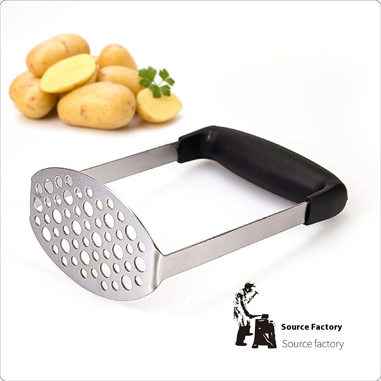 Stainless Steel Potato Masher Baby Food Potato Press Household Manual Yam Potato Masher