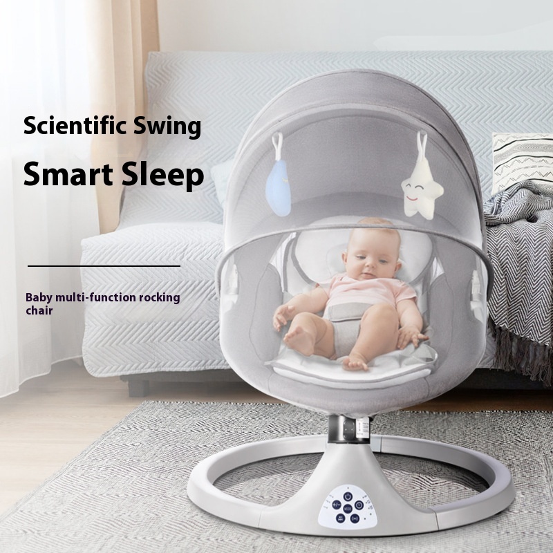 Baby Soothing Chair Smart Cradle Baby Electric Rocking Chairborn Children Reclining Chair Rocking Bed