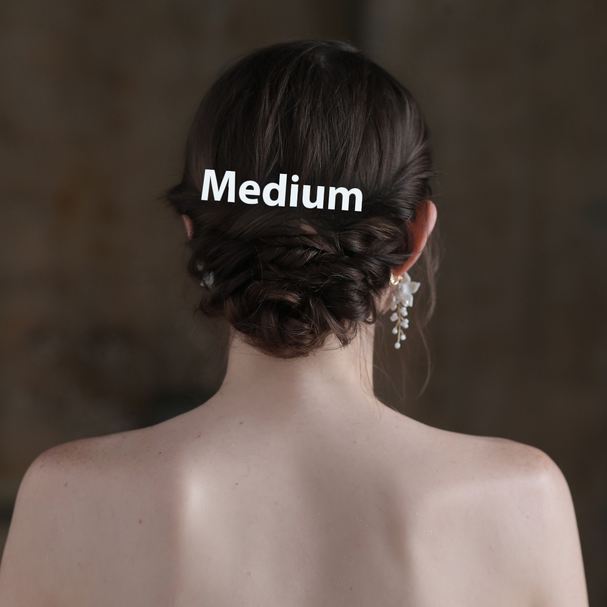 O597 European And American Elegant Ceramic Flower Bridal Headdress Super Fairy Wedding Dress Style Hair Comb