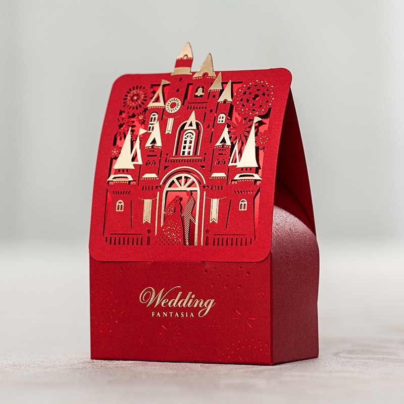 Weisimei Wedding Candy Box European Creative Wedding Banquet Wedding Supplies Bags Wedding Supplies