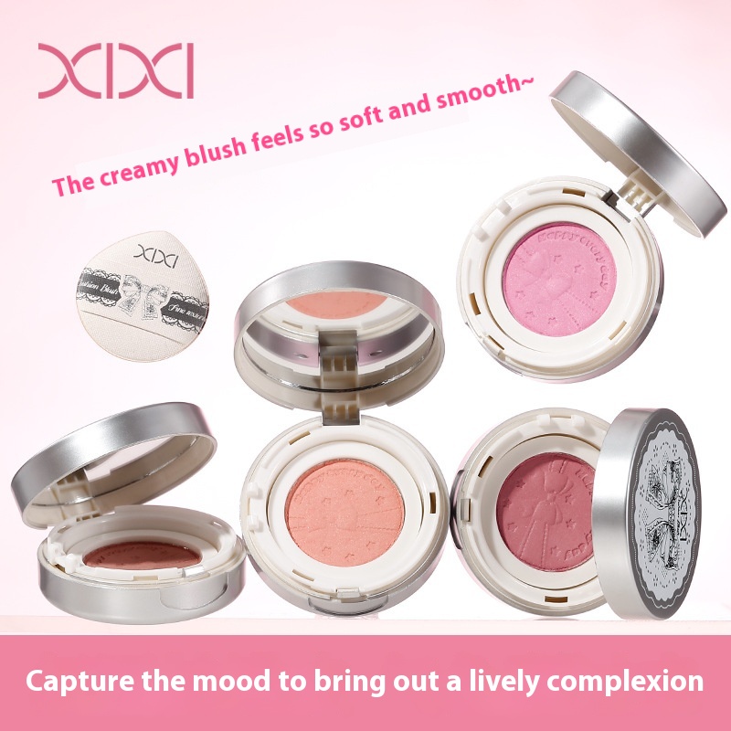 XIXI Mousse Pinch Blush Mud To Naked Atmosphere Soft Focus Blush Natural Enhance Color Beginners Cheap Price