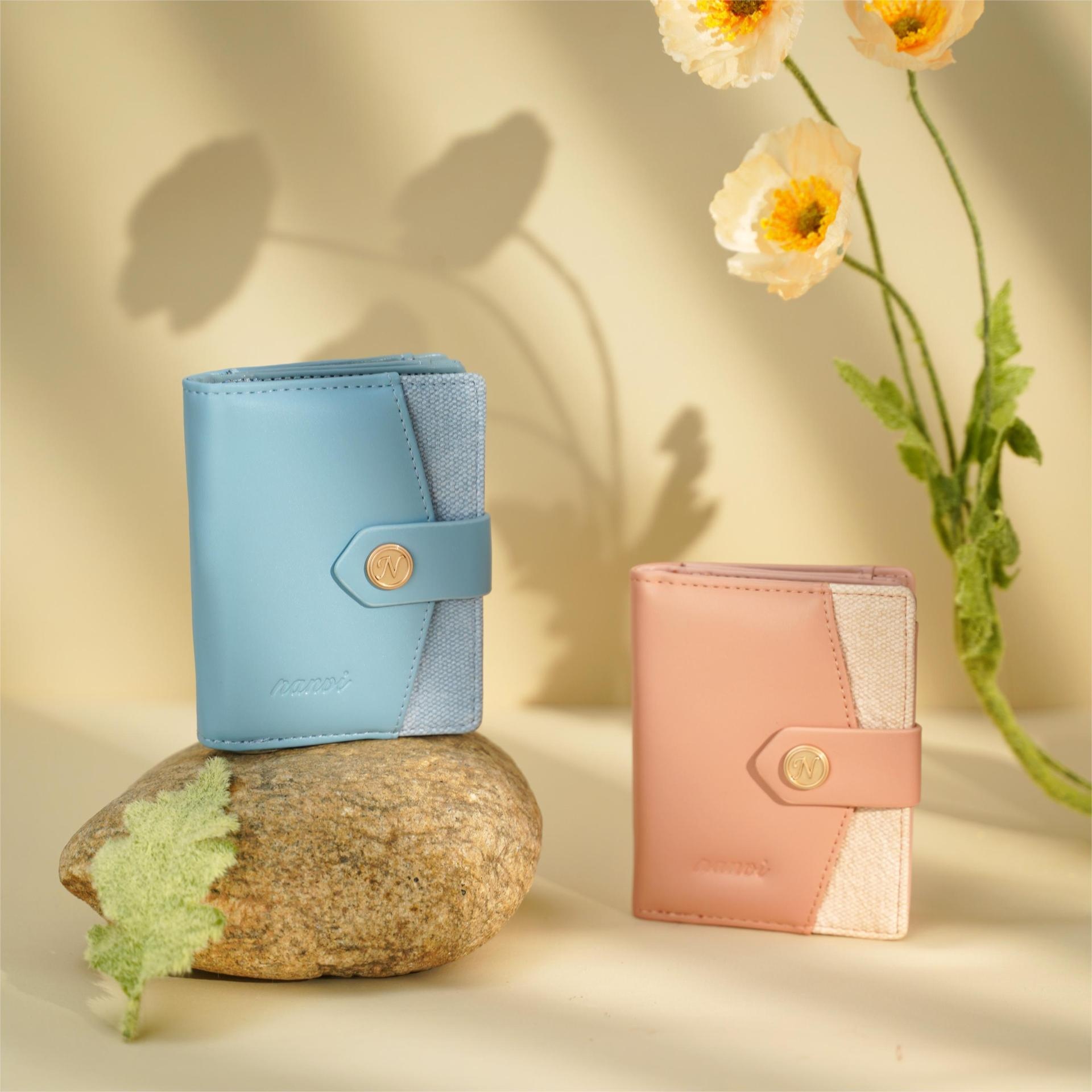 Nanvi Nanwei Short Women's Wallet Versatile Fashion Ticket Clip Multi-card Wallet Wallet