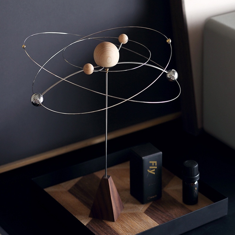 Asteroid Galaxy Balance Diffuser Galaxy Set Wooden Aromatherapy Home Furnishings