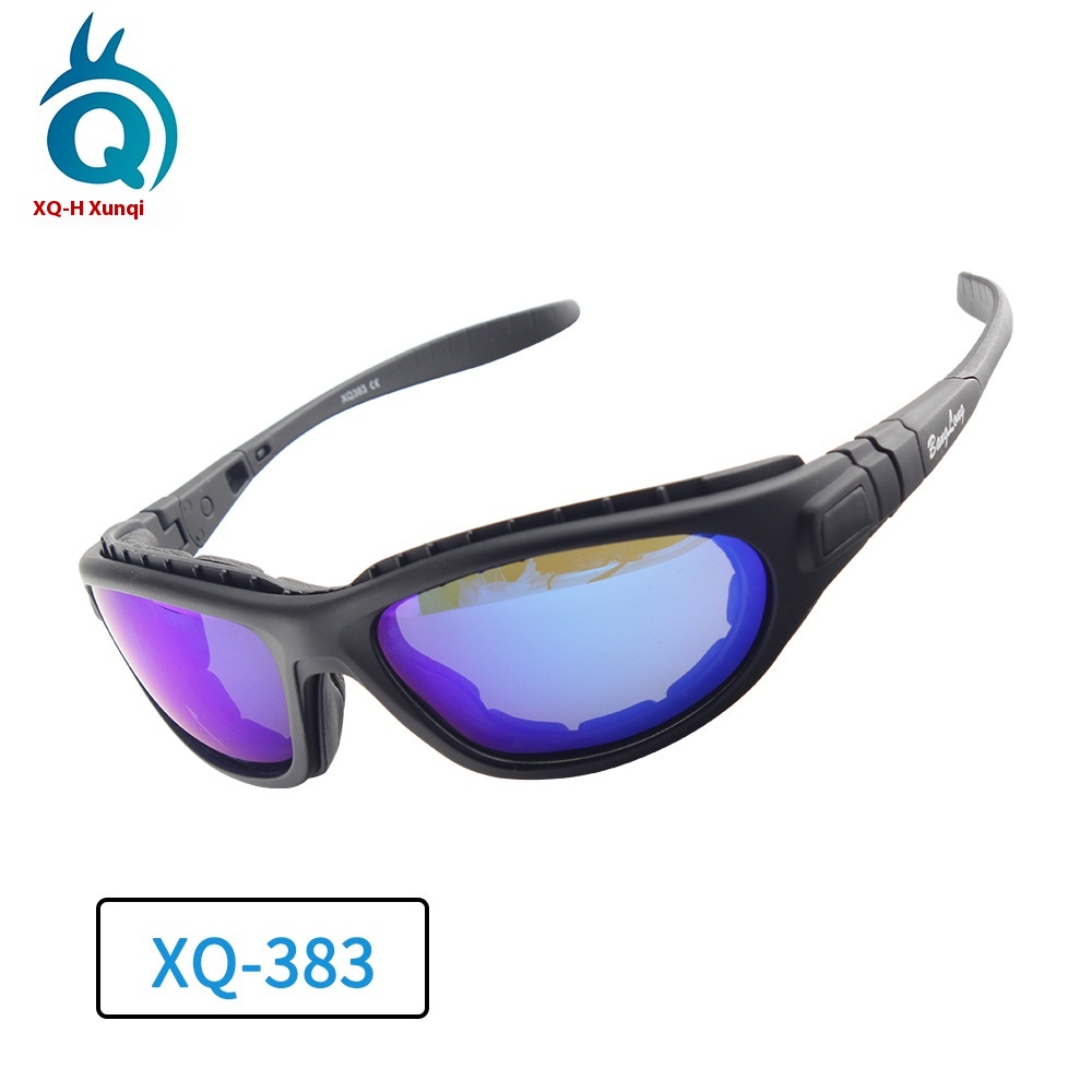 Style Goggles Polarized Anti-UVGlasses Retro Glasses Motorcycle Goggles Removable Motorcycle Surfing Glasses Goggles