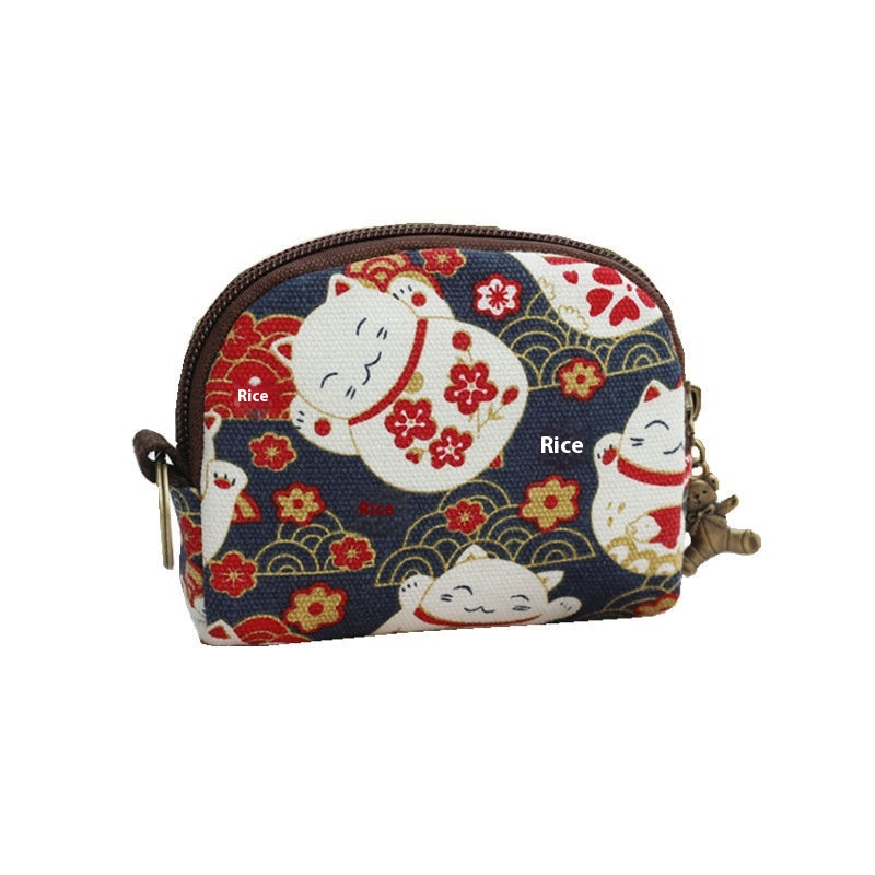 Coin Purse Shell Small Cloth Bag Cute Girl Small Wallet Japanese Small Bag Coin Storage Bag