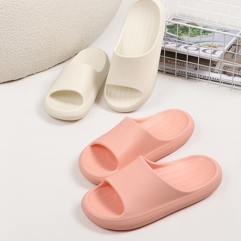 Banana Sandals For Home Eva Stepping Shit Feeling Indoor Home Bathroom Non-slip Summer Thick Bottom Sandals For Men