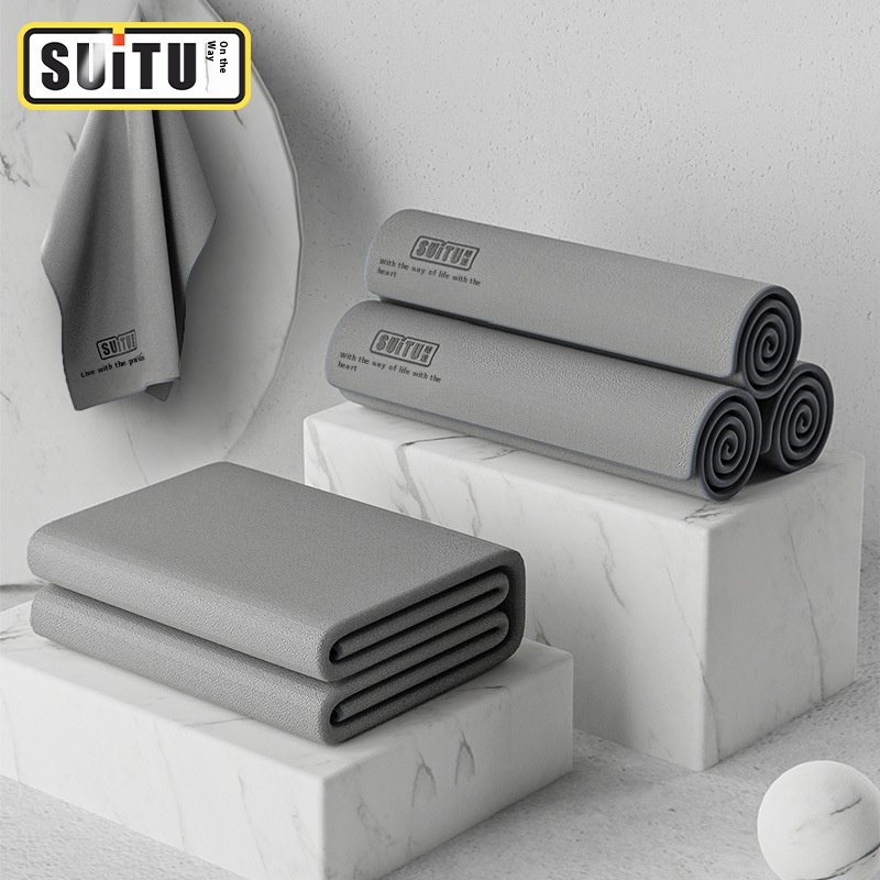 Car Wash Towel Thick Coral Fleece Absorbent Double-sided Microfiber Car Cleaning Cloth Car Waxing Cleaning Beauty Tool