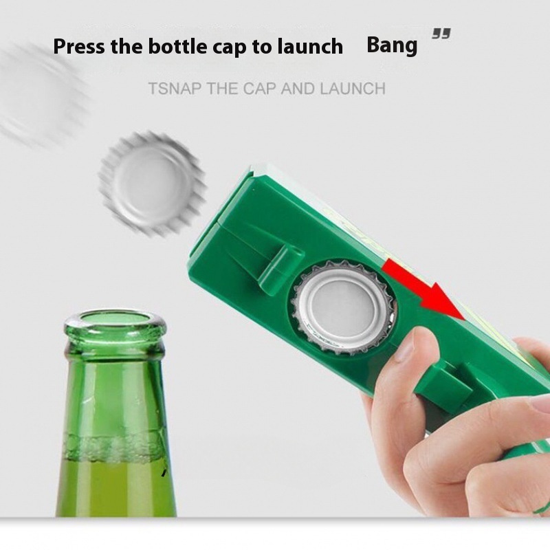 Ejection Bottle Opener Beer Gun Ejection Bottle Opener Primitive Hammer Bottle Opener No