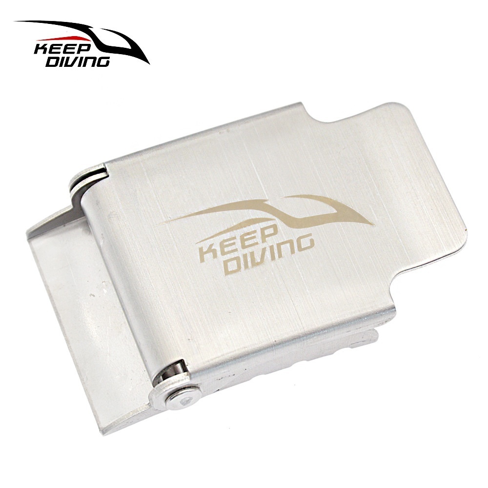 Diving Stainless Steel Brushed Buckle Diving Weight Belt Buckle Webbing Buckle Diving Equipment Accessories YDK-512