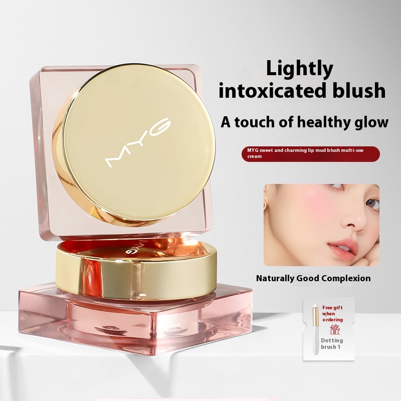 MY Blush Blush Multi-purpose Cream Tipsy Makeup A Multi-purpose Expansion Color Matte Dual-purpose Repair Popliteal