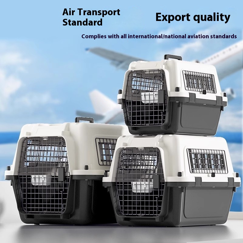 Pet Airline Box Cat Travel Portable Airline Box Can Be Checked Dog Cage Dog Special Oversized Car Box