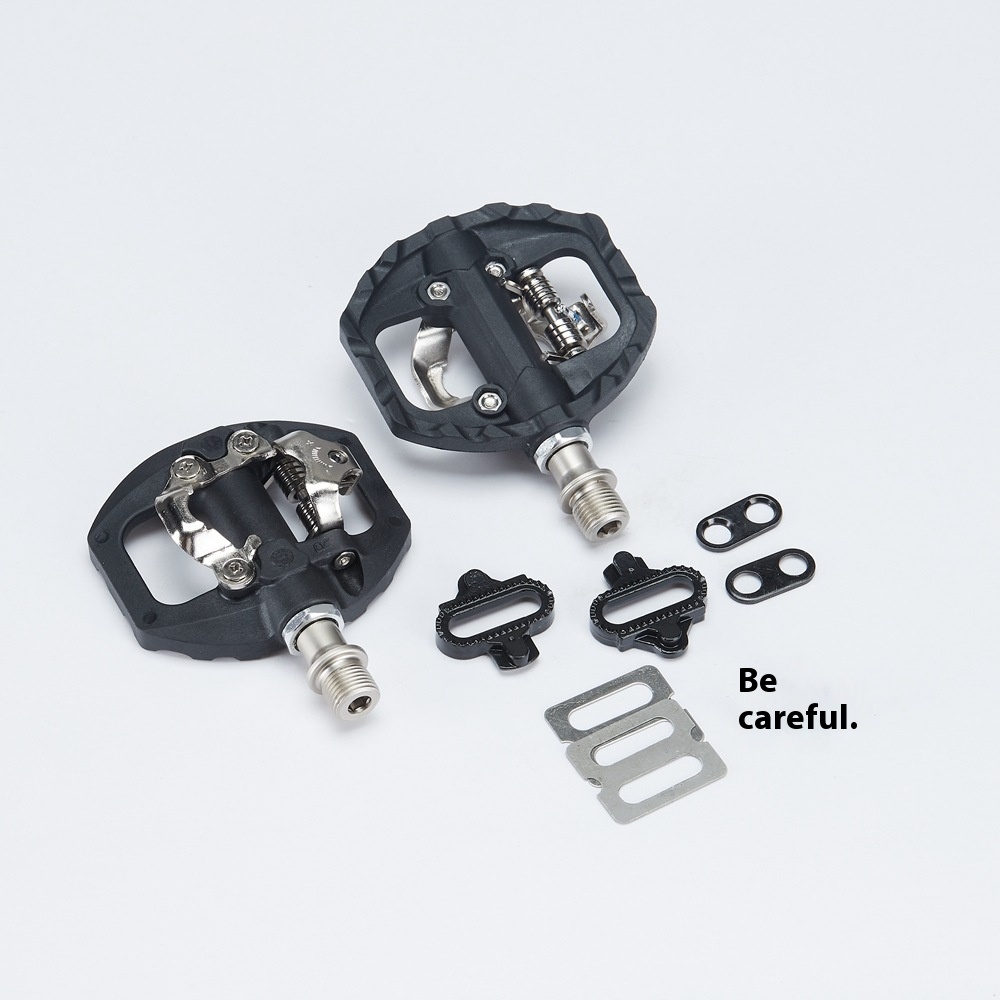 Bicycle Self-locking Pedal Mountain Bike Lock Pedal Flat Pedal Dual-purpose No Need To Convert SPDLock Pedal Lock Piece