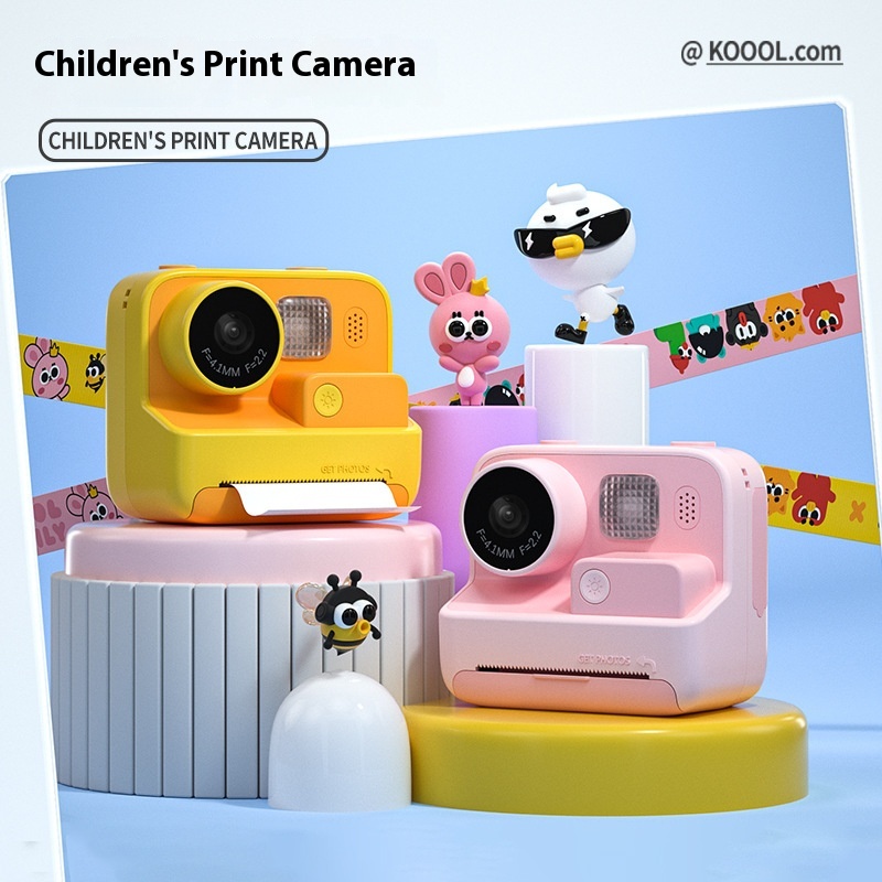 Children'stant Print Digital Camera High-definition Small S L R Dual-lens Photography Camera Toy