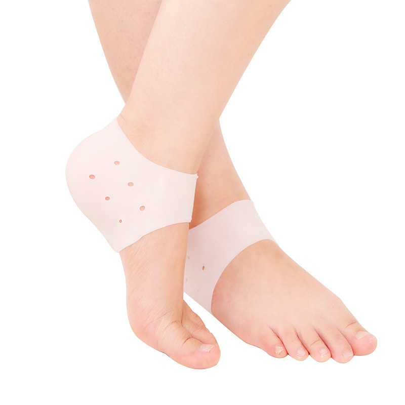 Silicone Heel Anti-crack Protective Cover To Prevent Heel Cracking Socks Foot Cover Heel Cover Foot Crack Protection Socks
