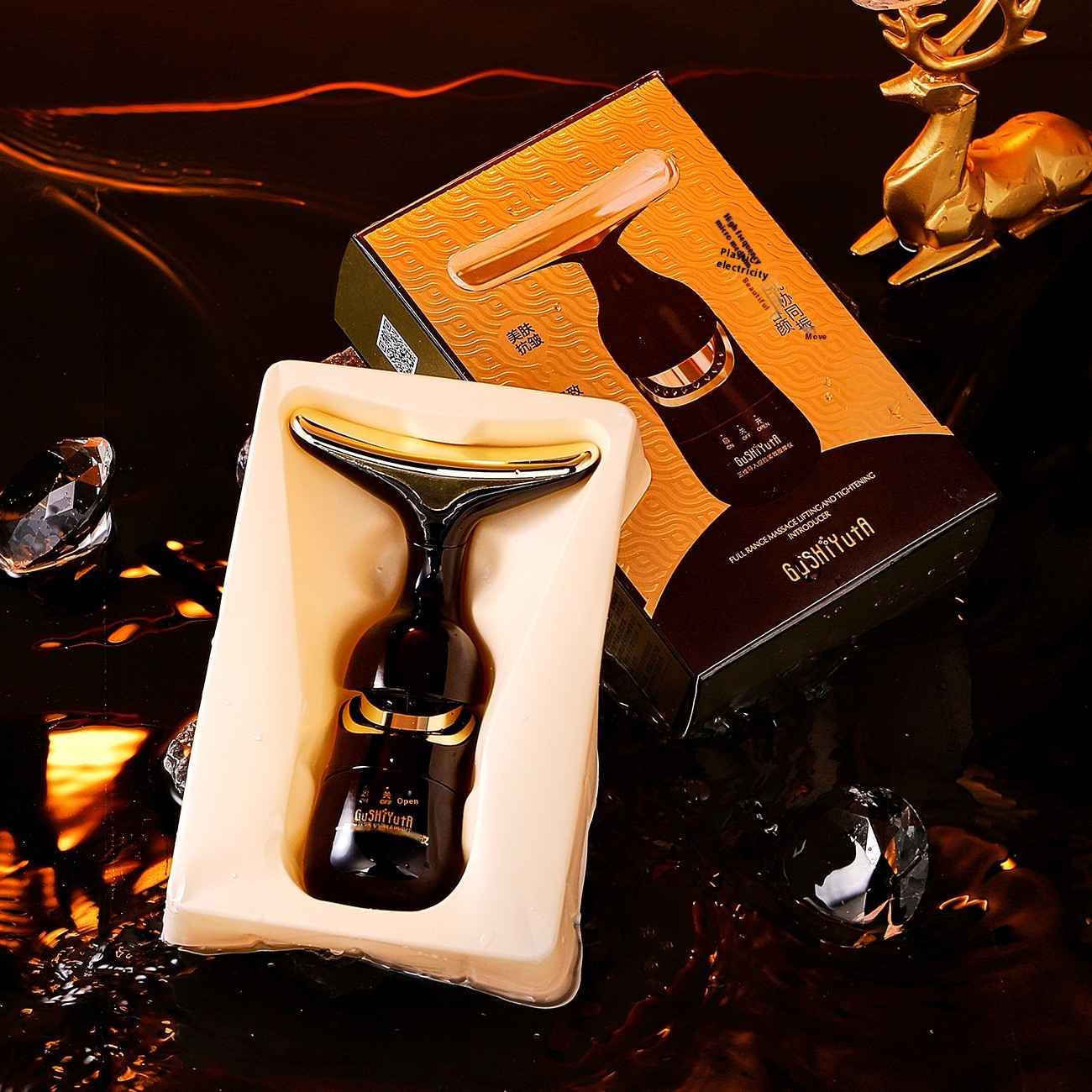 Story And Her Single Head High Frequency Vibration Beauty Device Face And Neck Line Lightening Lifting And Firming Home Use Vibration Introduction Device