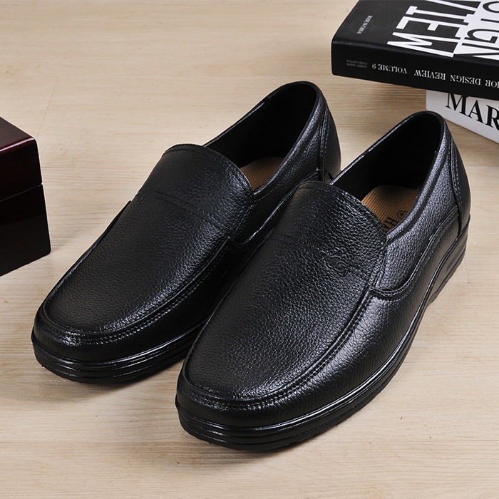 Rain Boots Men Comfortable Non-slip Rain Boots Work Waterproof Chef Shoes Kitchen Labor Protection Rubber Shoes Dad Water Shoes Construction Site