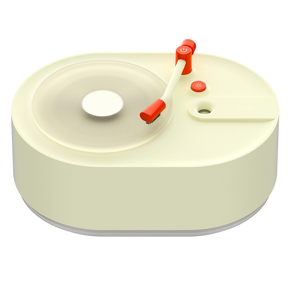 Vintage Turntable Humidifier DIY Record Aromatherapy Machine Mute Fog Bedroom Birthday Gift - 5
