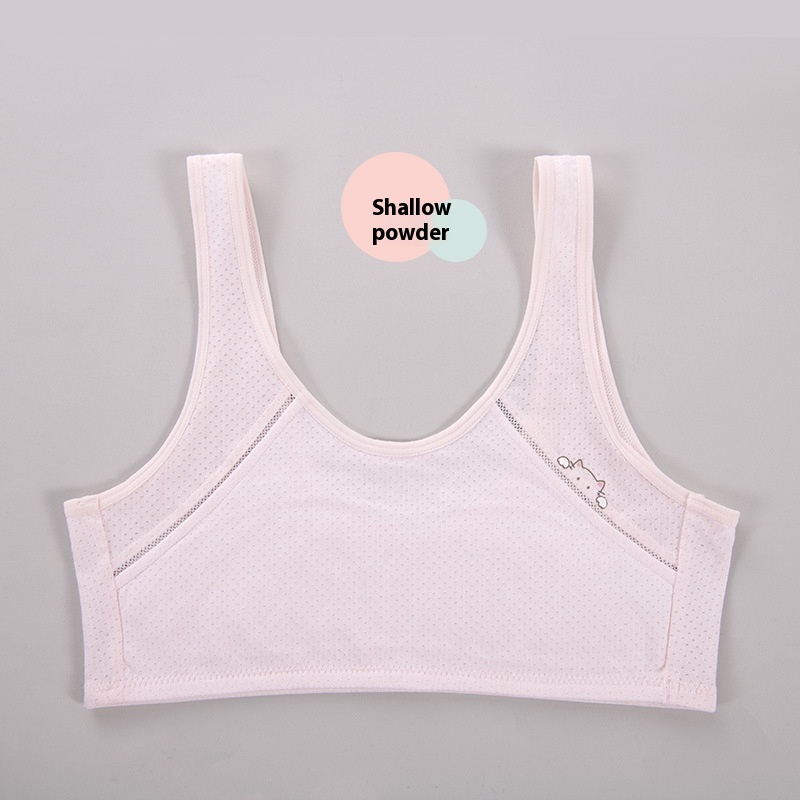 Girls' Underwear Development Stage Primary School Students, Junior High School Students,10-year-old Children's Summer Thin Girls' Vests