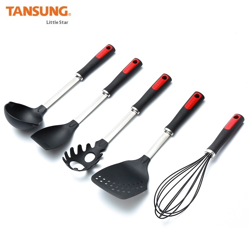 Baking Utensils Mixer Kitchen Tools Manual Egg Beater Household Handheld Milk Beater Nylon Kitchen Utensils