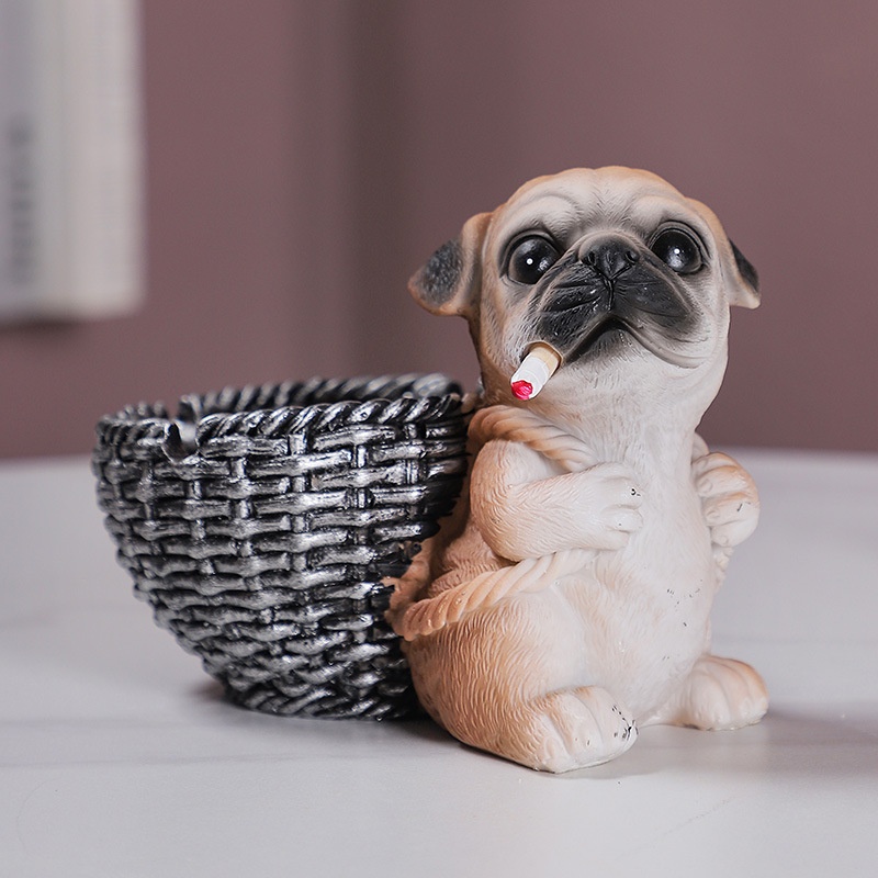 Ashtray Creative Personality YHome Living Room Office Cute Birthday Gift For Boys Boyfriend