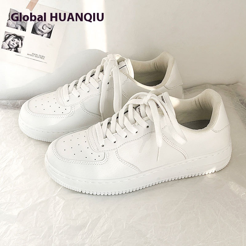 Global Couple White Shoes For Women Spring And Summer High-end Niche Shoes Sports Shoes Casual All-match Board Shoes Men's Shoes