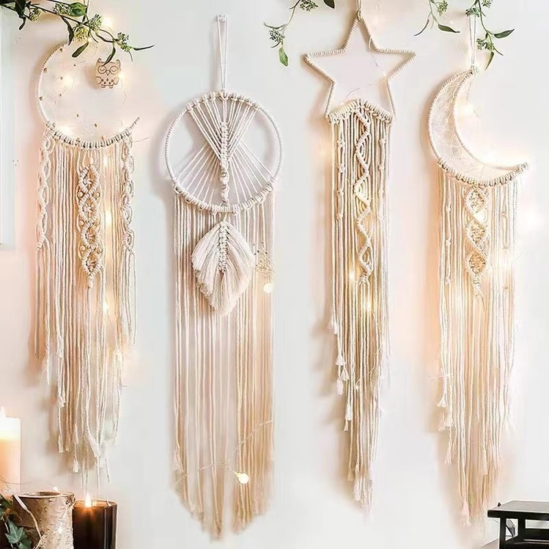 Global Selection Of Nordic Tapestries Large Dream Catcher Home Decoration Home Wedding Decoration Wall Decoration Bedside Wall Hanging
