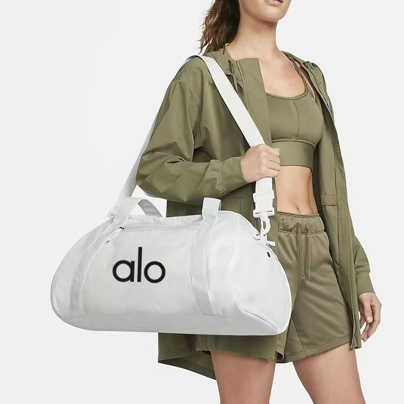 In Stock Alo Fitness Crossbody Bag Portable Yoga Bag Women's Waterproof Large Capacity Luggage Short-distance Travel Bag