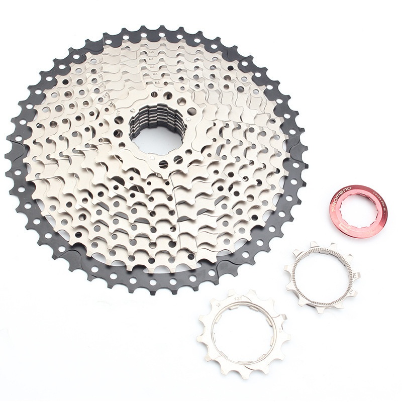 PROMENDMountain Bike Flywheel10 Speed20 Speed30 Speed Large Tooth11-46 TClimbing Card Flying Riding Accessories